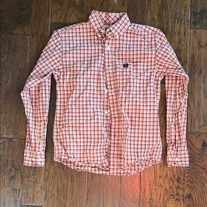 Boys CINCH western wear button front shirt.